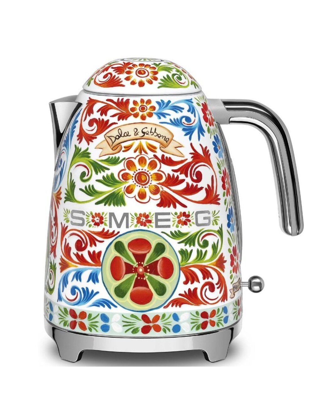Like New SMEG-Dolce & Gabbana Sicily is My Love Electric Kettle Green Size 1.7L